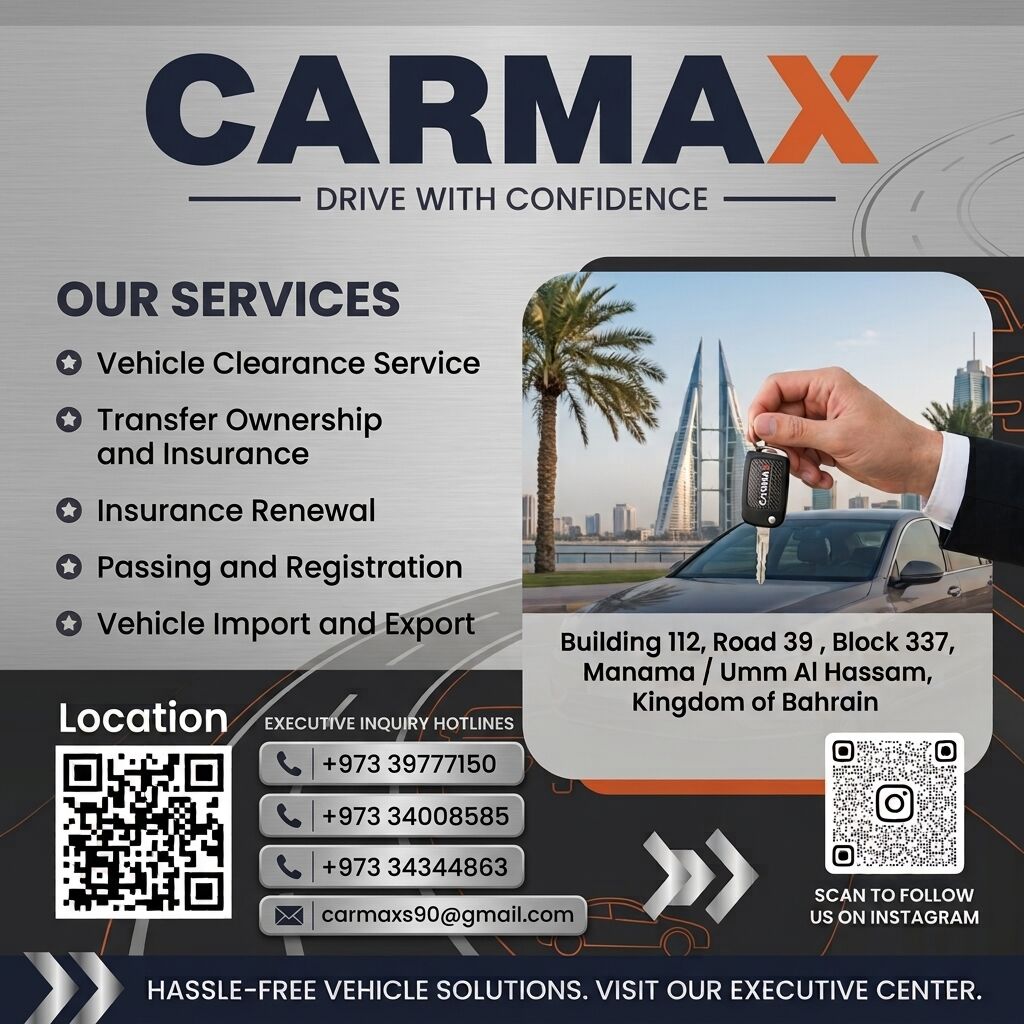 Manama, Automotive, We Are Doing -Ownership Transfer&Insurance Renewal,Car Passing&Registration