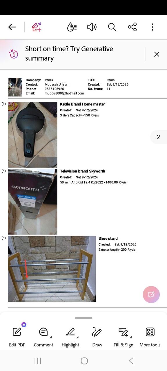 Riyadh, Household Items, SAR 5350,  House Hold Items For Sale