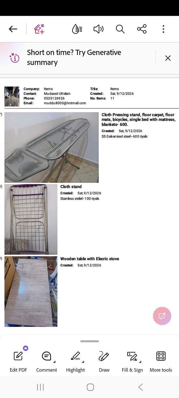 Riyadh, Household Items, SAR 5350,  House Hold Items For Sale