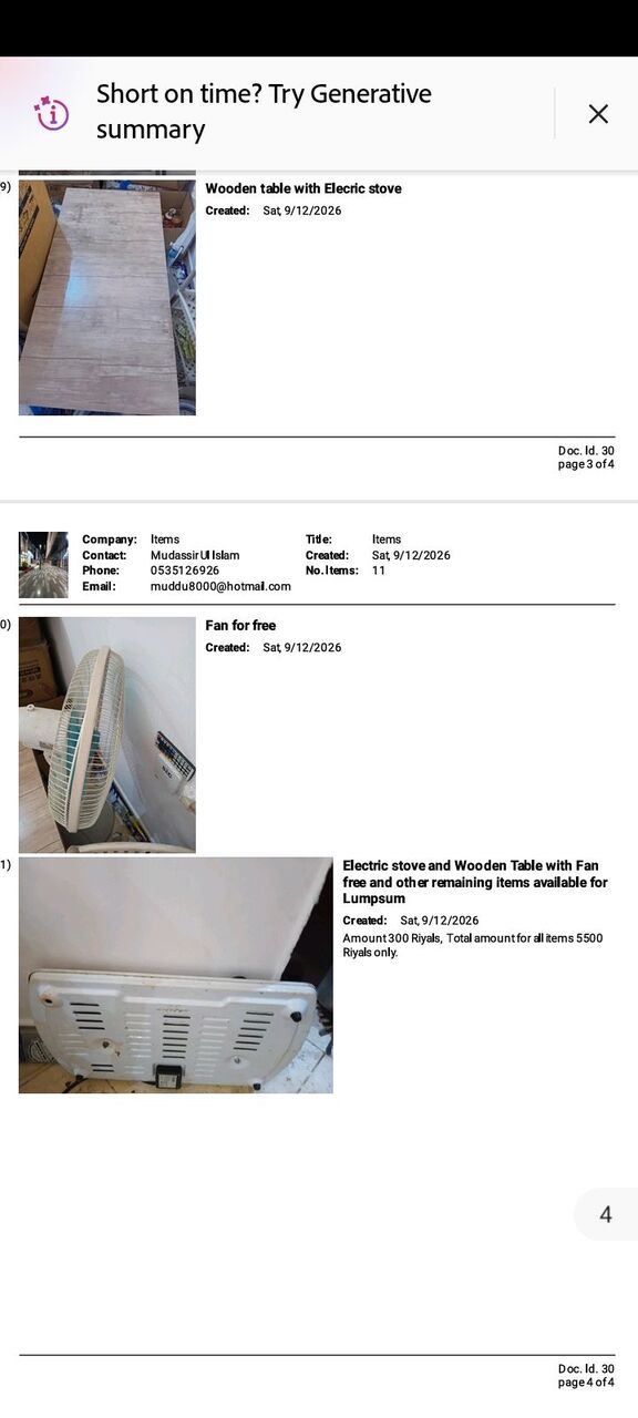 Riyadh, Household Items, SAR 5350,  House Hold Items For Sale