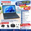 BHD 105,  Toshiba I5 10th Gen 16GB/256GB 15.6&rsquo;&rsquo; Display Full HD With Special Gift 105 BD Only