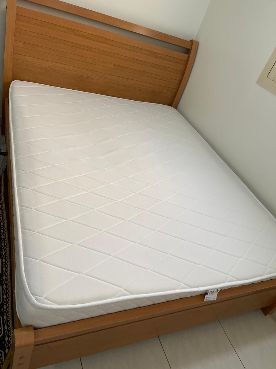 Hara, Furniture, SAR 800,  Double Bed And Medicated Mattress In A Brand New Condition Near Marriot Hara