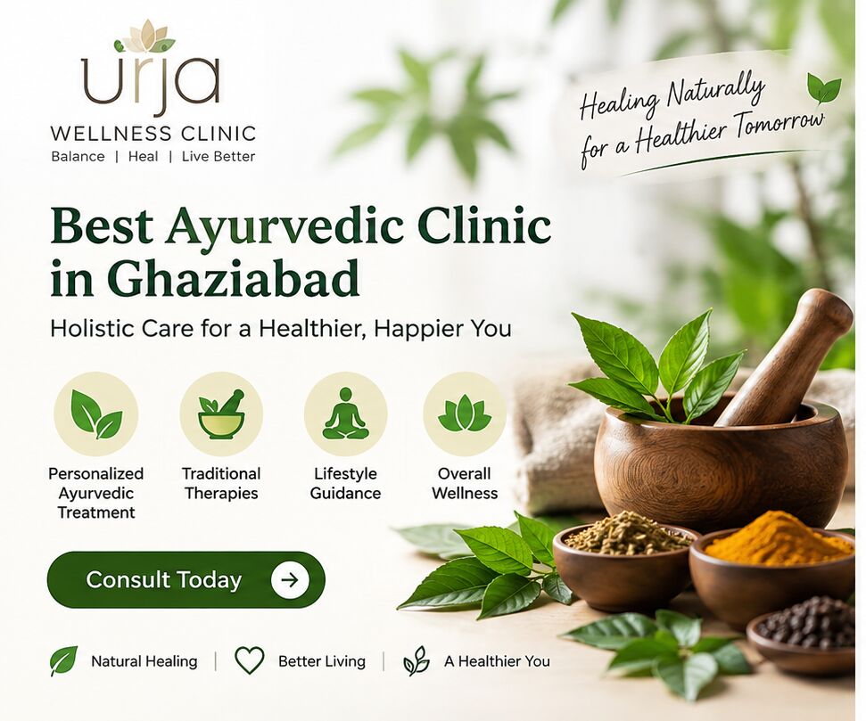 Ghaziabad, Health, Best Ayurvedic Treatment In Ghaziabad | Urja Wellness Clinic