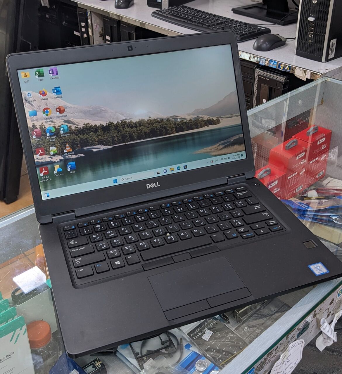 Isa Town, Computers, BHD 123,  DELL 8th Generation Core I7 Business Laptop 14" Full HD Display 16GB RAM + 512GB NVMe SSD