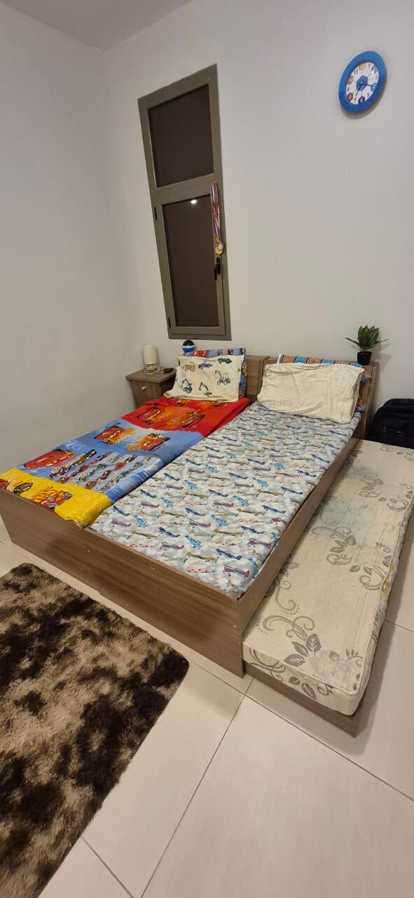Jubail, Furniture, SAR 600,  House Hold Items For Sale. Two Single Beds With Trundle And Bench Press