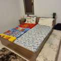 SAR 600,  House Hold Items For Sale. Two Single Beds With Trundle And Bench Press