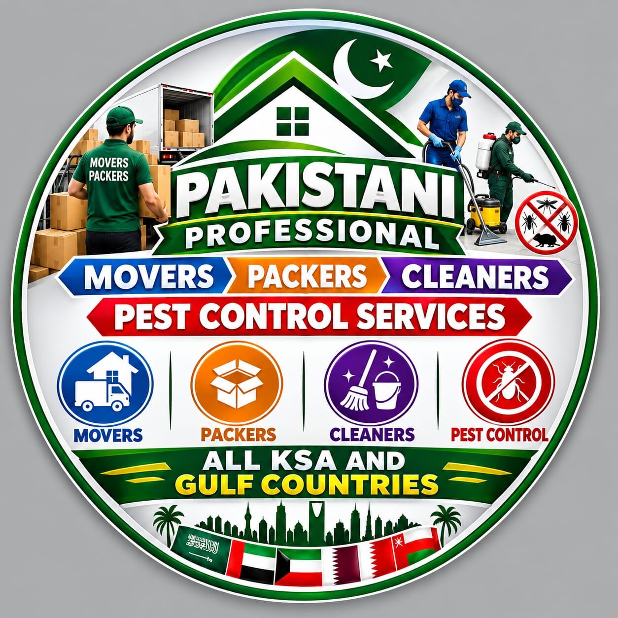Al Rawdah, Labor/Moving, /PAKISTANI PROFESSIONAL /MOVERS PACKERS CLEANERS /PEST CONTROL /SERVICES ALL KSA/