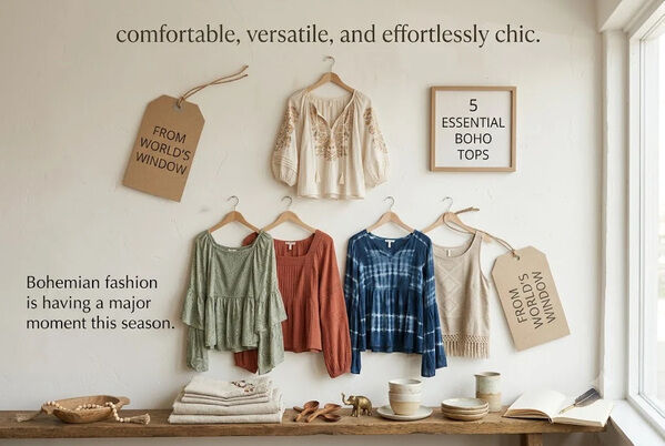 New York, Business, 5 Flowy Boho Tops You Need In Your Closet This Season
