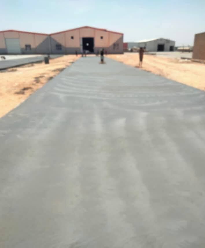 Al Majmaah, Construction, Concrete Work