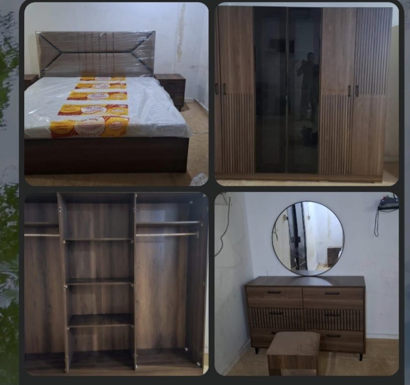 Al Urayja, Furniture, SAR 11,  New Bedroom Set Sale Online Home Devlree Free