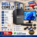 BHD 115,  Dell Core I7 Computer Set 16GB RAM 512GB SSD Win 10 Pro Office WhatsApp/36841488