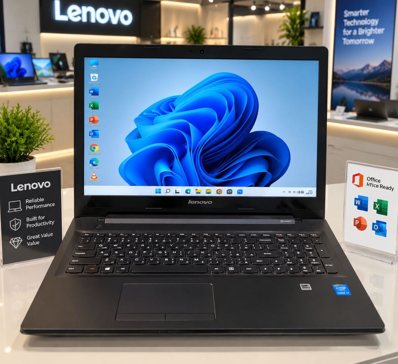 Manama, Computers, BHD 83,  Lenovo Core I7 Laptop | 8GB RAM | 120GB SSD | Windows 10 Pro & Office Ready Call/36841488