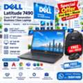 BHD 89,  Dell Core I7 8th Gen 7490 Laptop 8GB Ram 256GB SSD Win 11 Pro Call /-36841488