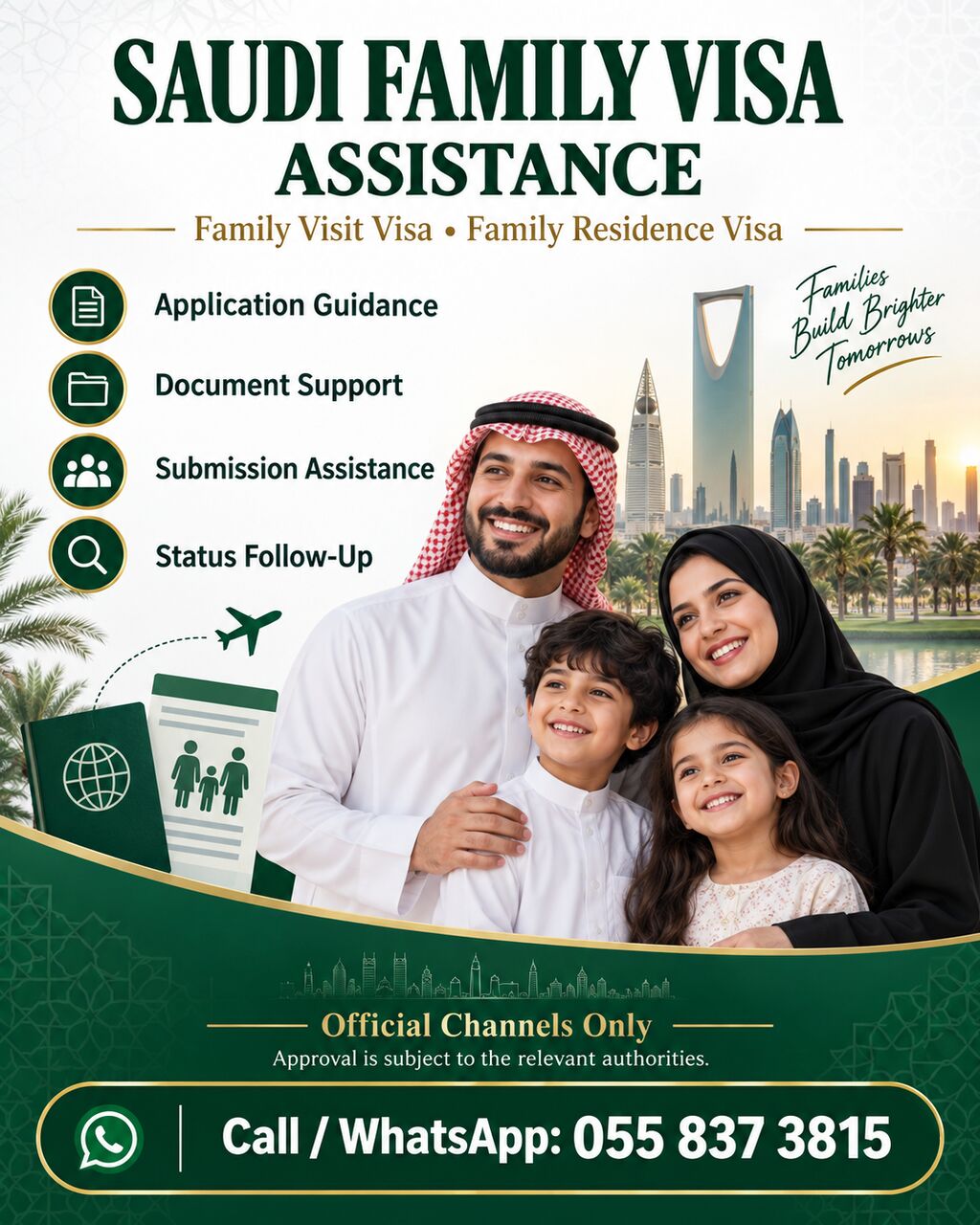 Al Rehab, Legal, Saudi Family Visa Application Assistance