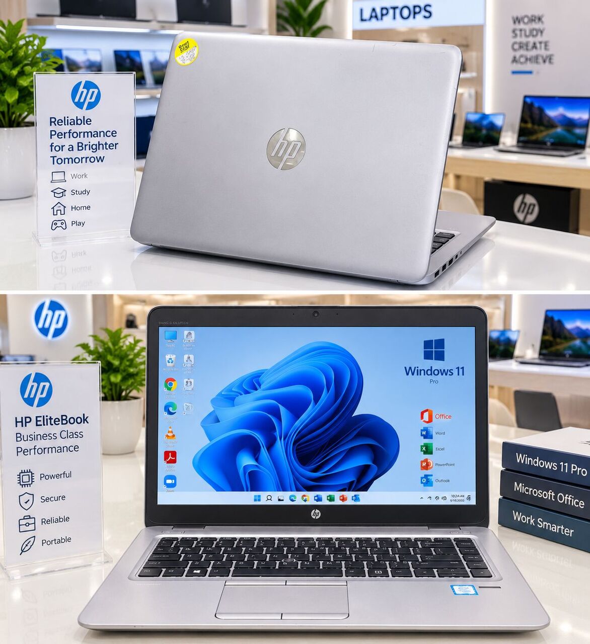 Salmabad, Computers, BHD 78,  HP Core I5 7th Generation Laptop 8GB RAM 256GB SSD Win 11 Call-36841488