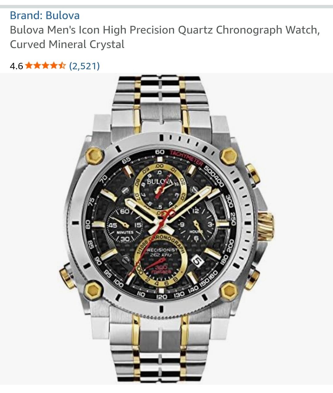 Dammam, Watches, SAR 1000,  Bulavo 2 Tone Watch - American Made Heavy Official And Causal
