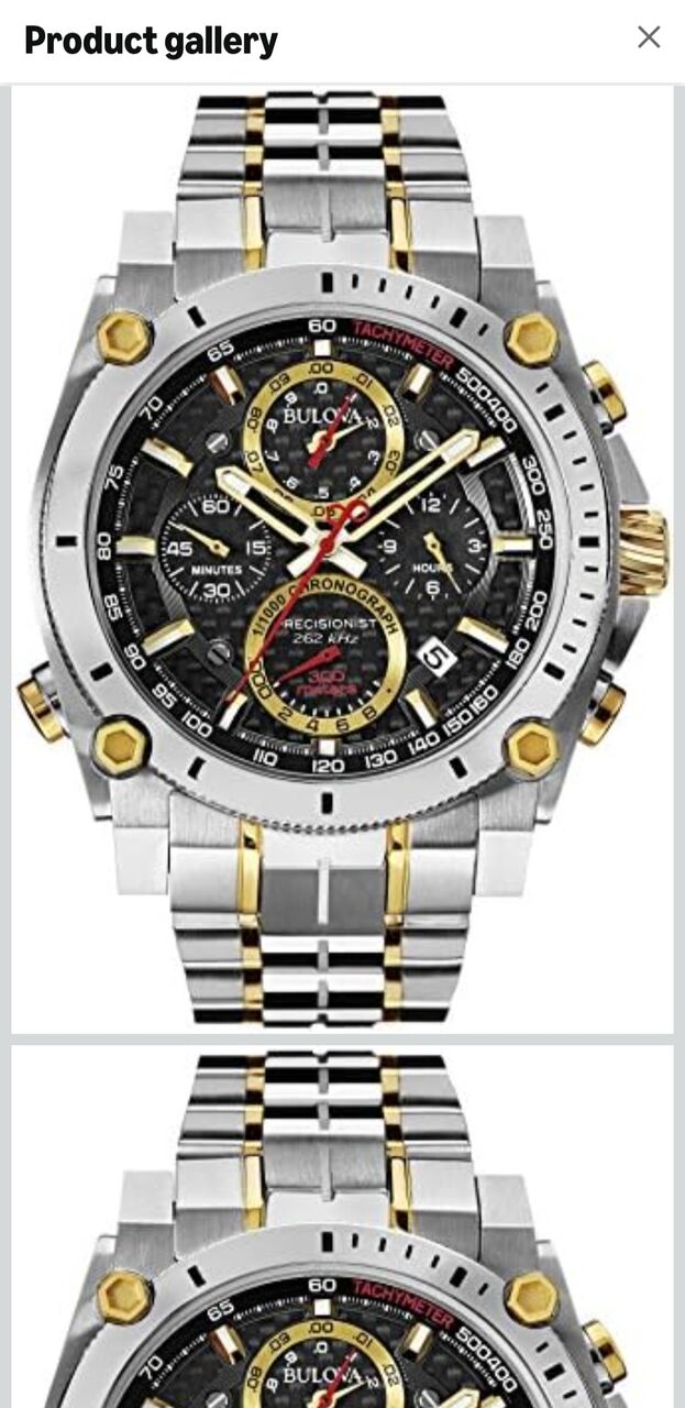 Dammam, Watches, SAR 1000,  Bulavo 2 Tone Watch - American Made Heavy Official And Causal