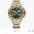 SAR 500,  Emporio Armani 2 Tone Watch For Sale