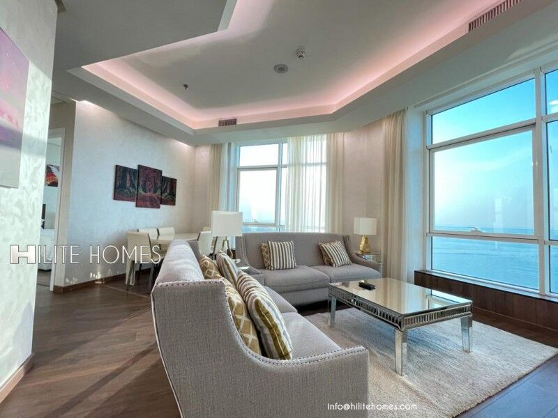Sharq, Apartments, Flats, Houses & Villas, KWD 725/month,  Furnished,  2 BR,  Luxury Two Bedroom Apartment For Rent In Sharq