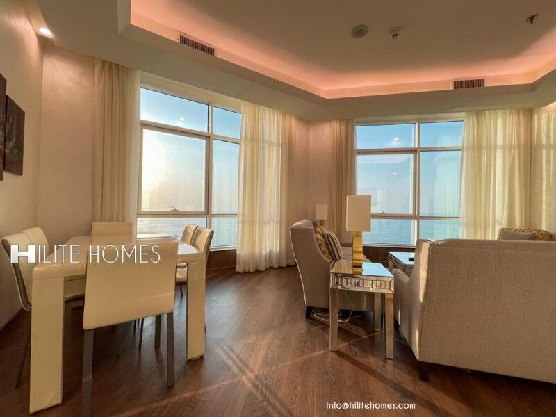 Sharq, Apartments, Flats, Houses & Villas, KWD 725/month,  Furnished,  2 BR,  Luxury Two Bedroom Apartment For Rent In Sharq