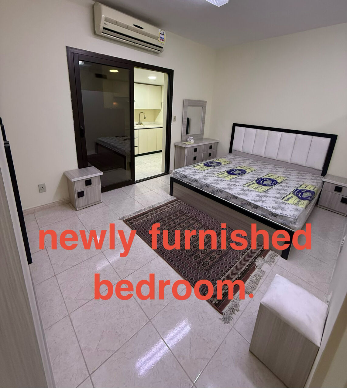 Fanateer, Apartments, Flats, Houses & Villas, Furnished,  1 BR,  Newly Furnished Apartment.Bedroom &Lounge,Near Fanateer Beach. Electricity &Water Included