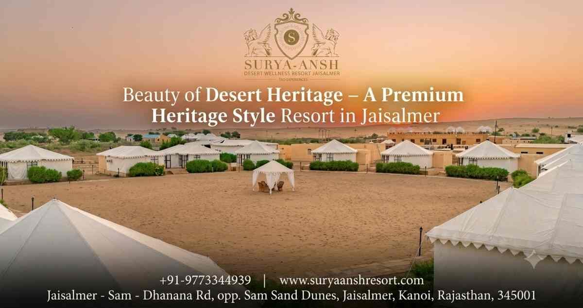 Jaipur, Restaurants, Beauty Of Desert Heritage &ndash; A Premium Heritage Style Resort In Jaisalmer