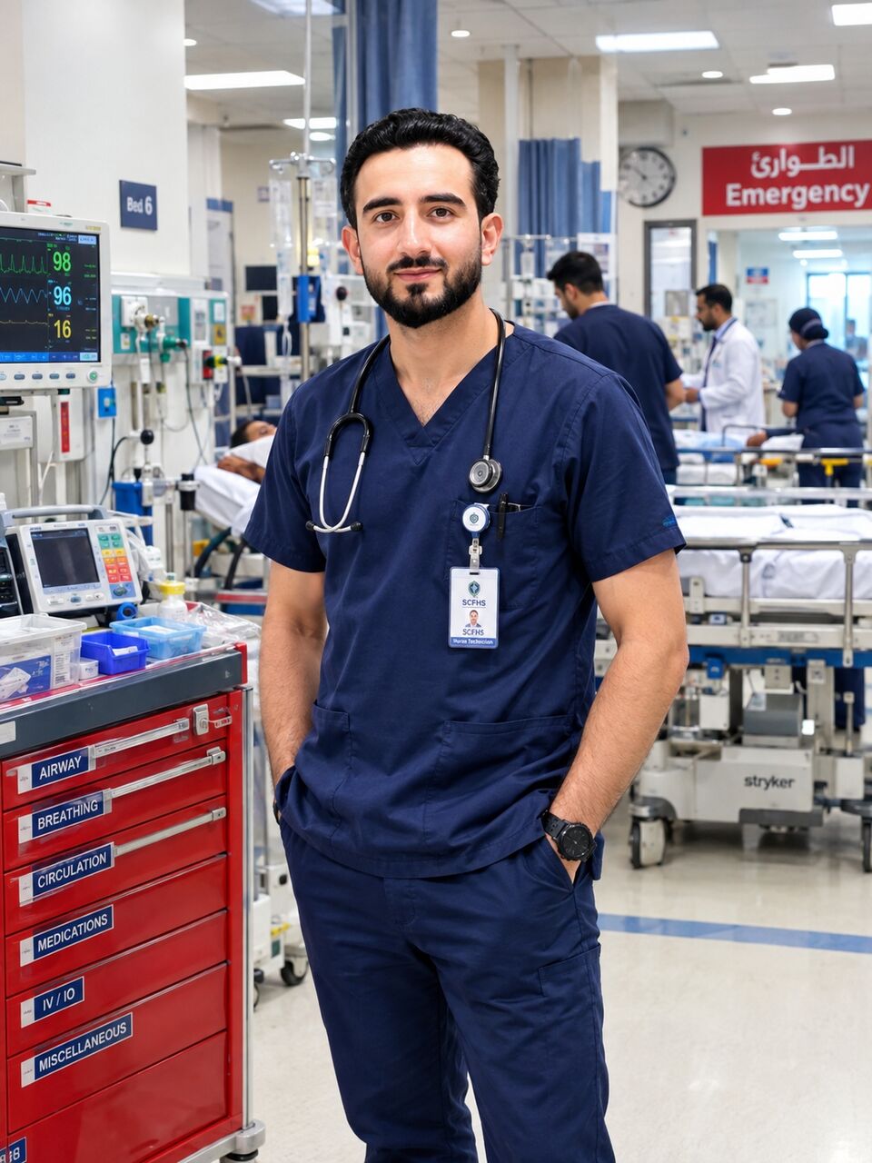 Riyadh, Job Seekers, Male Nurse, Valid SCFHS, Valid And Transferable Iqama, 5 Years Experience