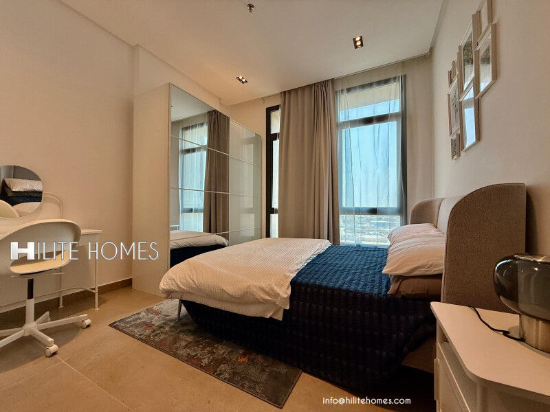 Kuwait City, Apartments, Flats, Houses & Villas, KWD 430/month,  2 BR,  Brand New 2-Bedroom Unfurnished Apartment For Rent In Hawally