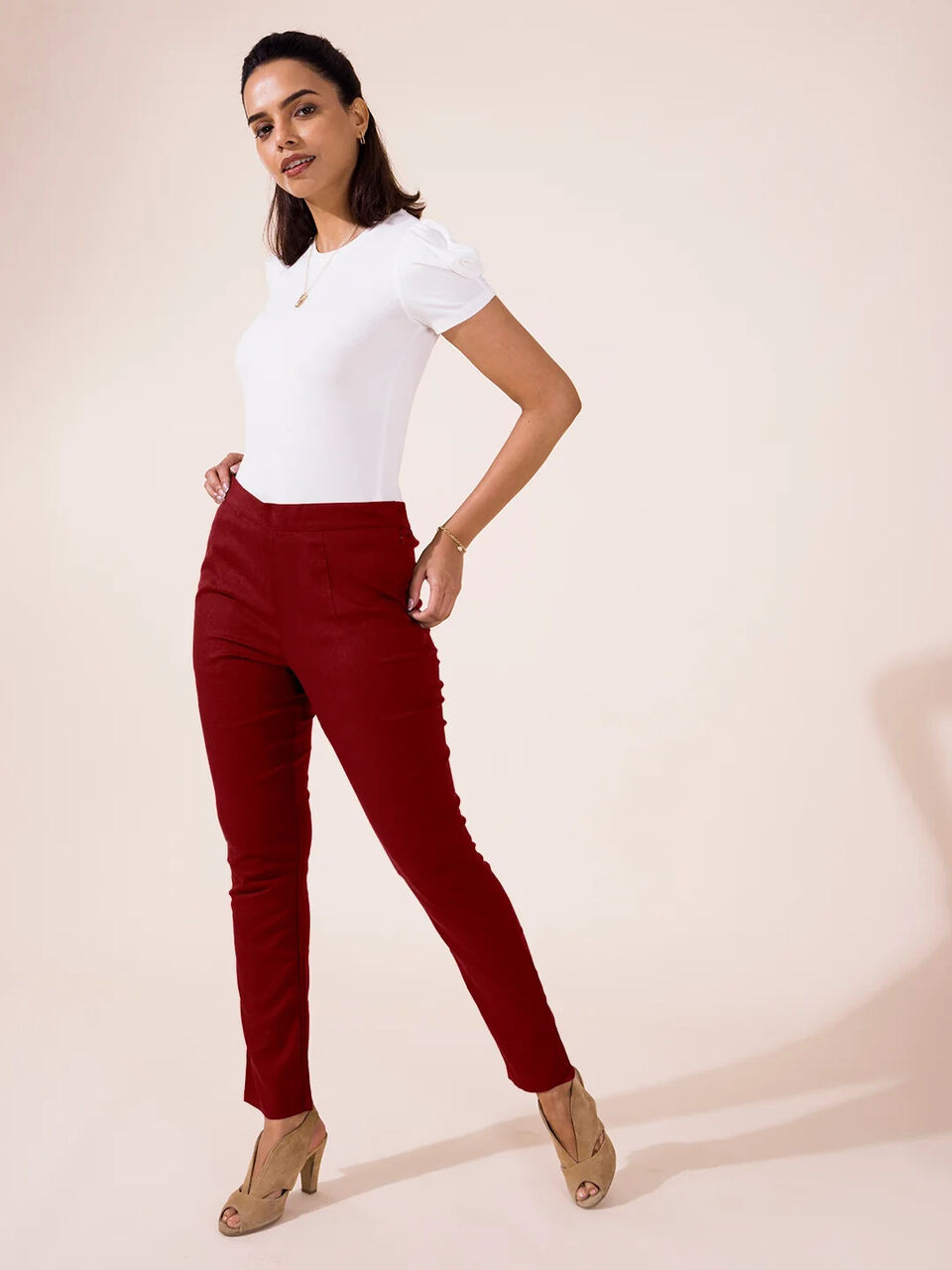 Chennai, Clothing & Accessories, INR 1299,  Formal Pants For Women By Go Colors &ndash; Elegant Styles For Workwear