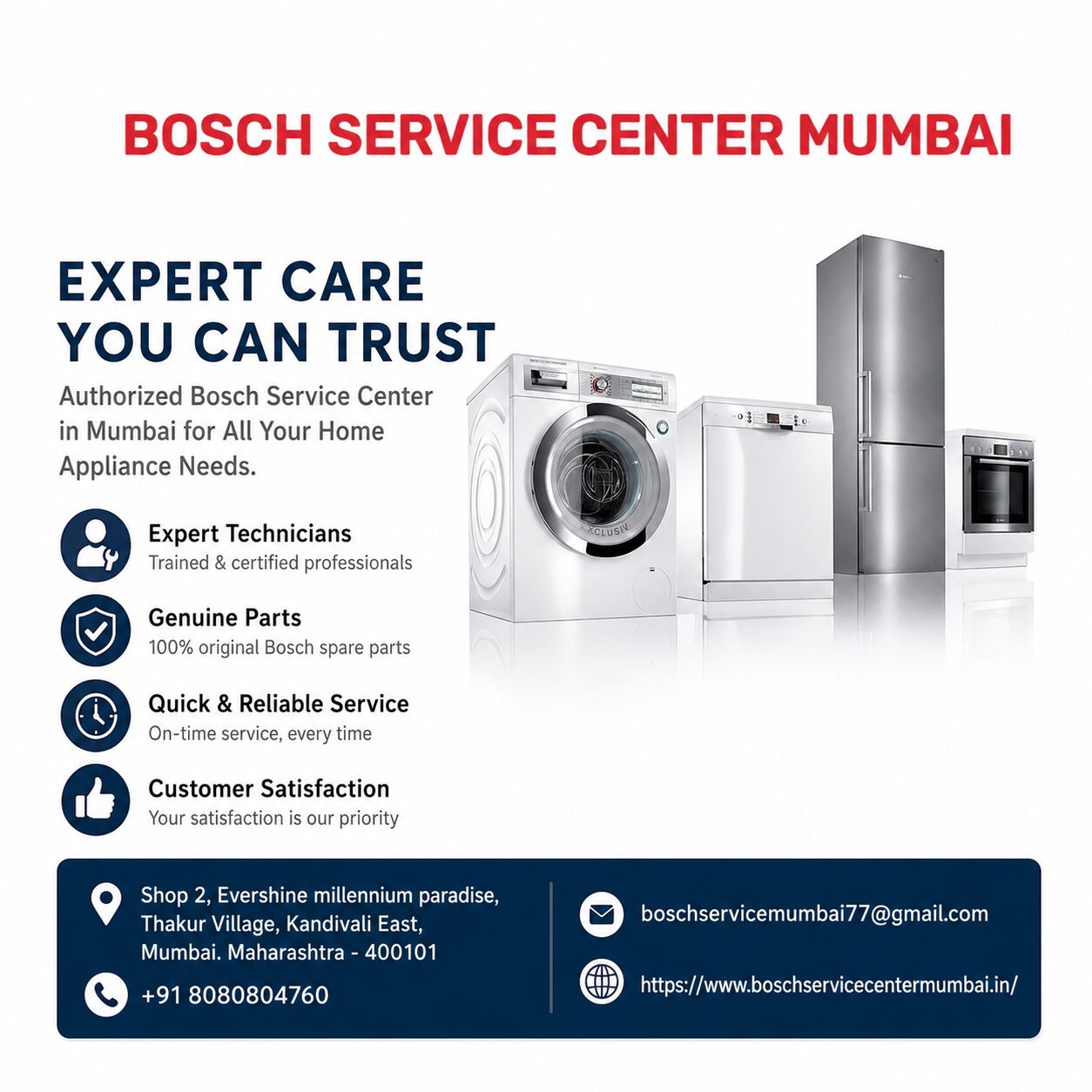 Mumbai, Appliance Repair, Bosch Service Center In Mumbai | Call +91 8080804760