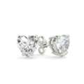 GBP 1,  Shop Heart Shape Solitaire Earrings | MD Diamonds