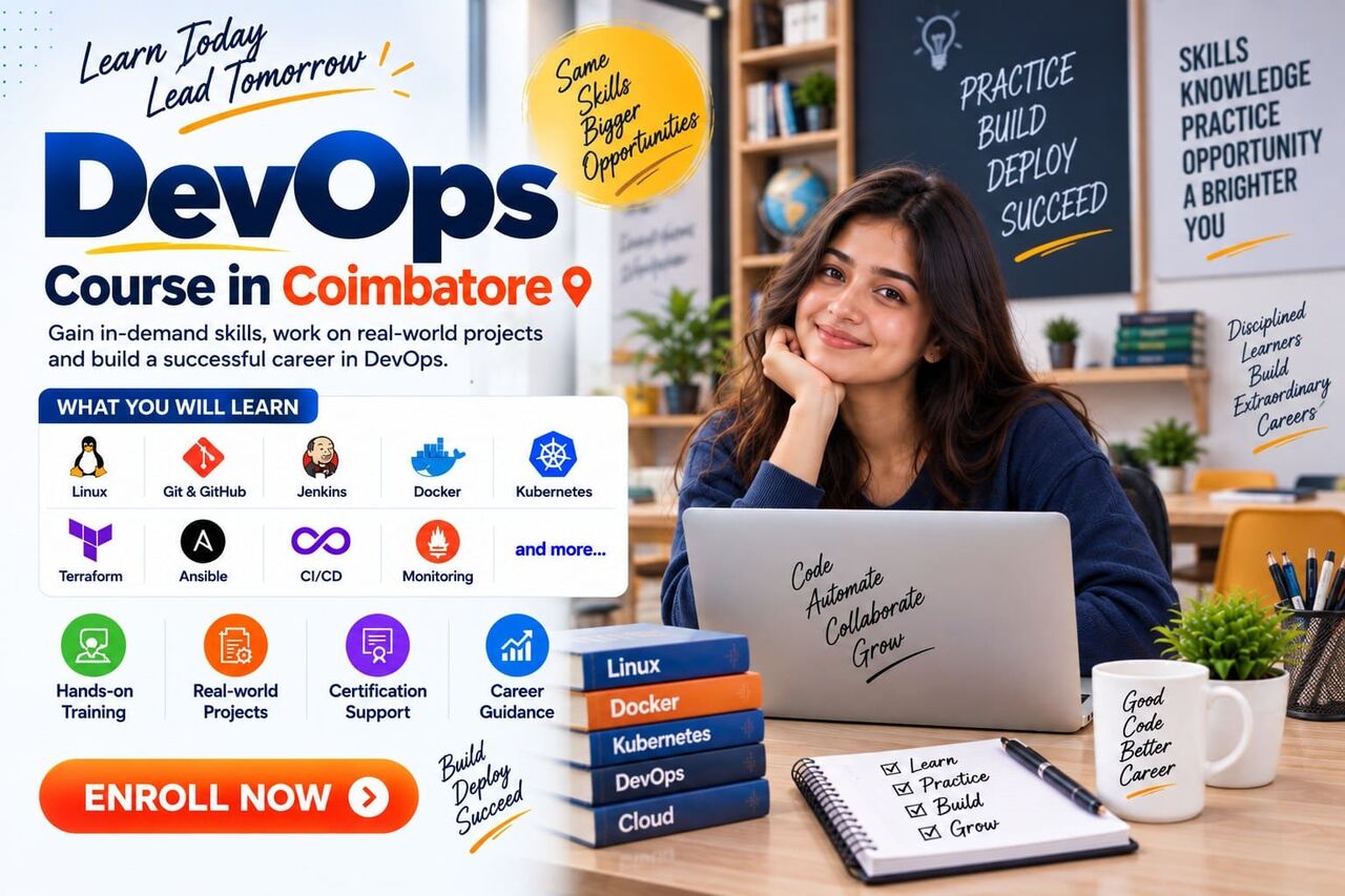 Coimbatore, Lessons Offered, DevOps Course In Coimbatore | AWS & Cloud Training