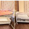 SAR 350,  Baby Swing & Crib With Mattress Al-Azizia&ndash; Excellent Condition &ndash; SAR 350