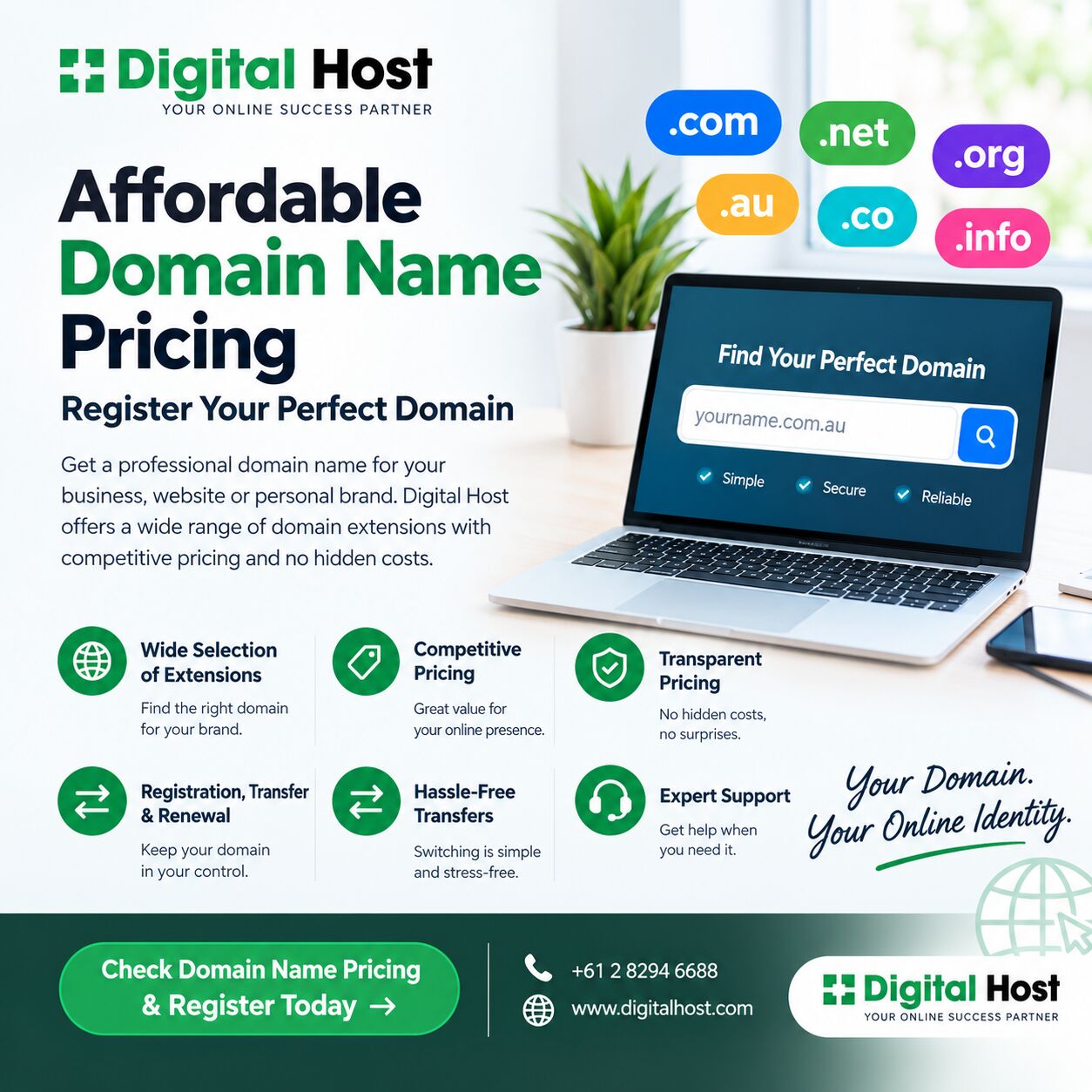 Sydney, Web Design & Development, Affordable Domain Name Pricing &ndash; Register Your Perfect Domain