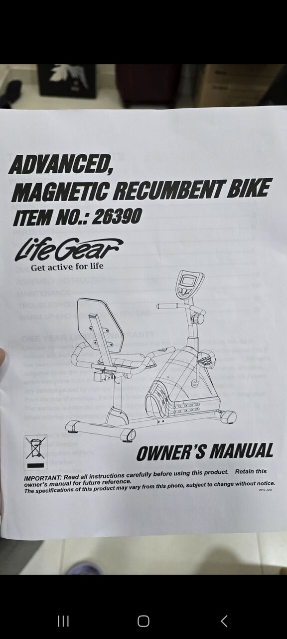 Riffa, Sporting Goods, BHD 35,  Training  Bike - Life Fear