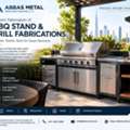 Custom BBQ Stand And Grill Fabrications In UAE | Abbas Metal