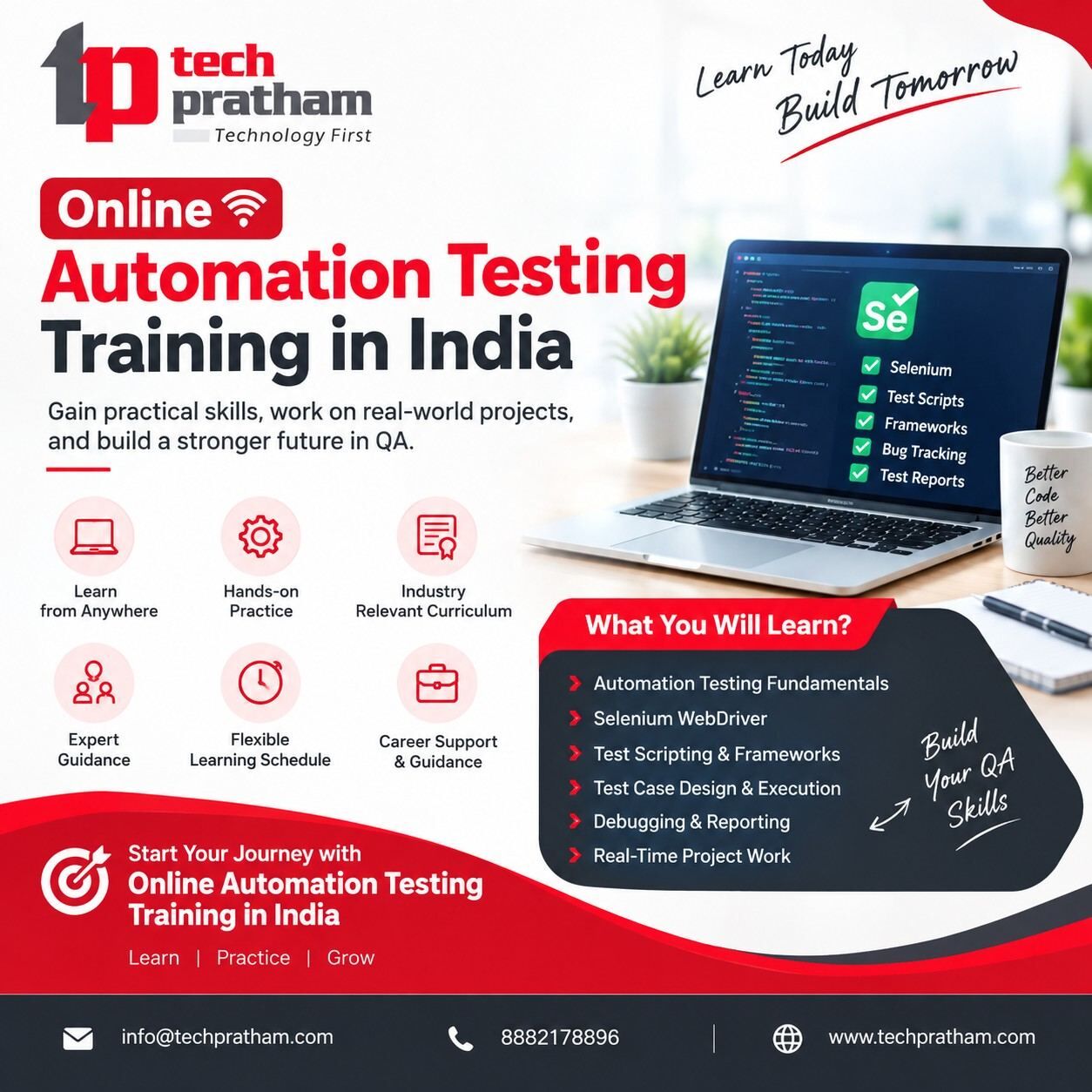 Noida, Education, Online Automation Testing Training In India