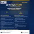 Construction Manager &ndash; Civil (Earthwork & Pipeline)