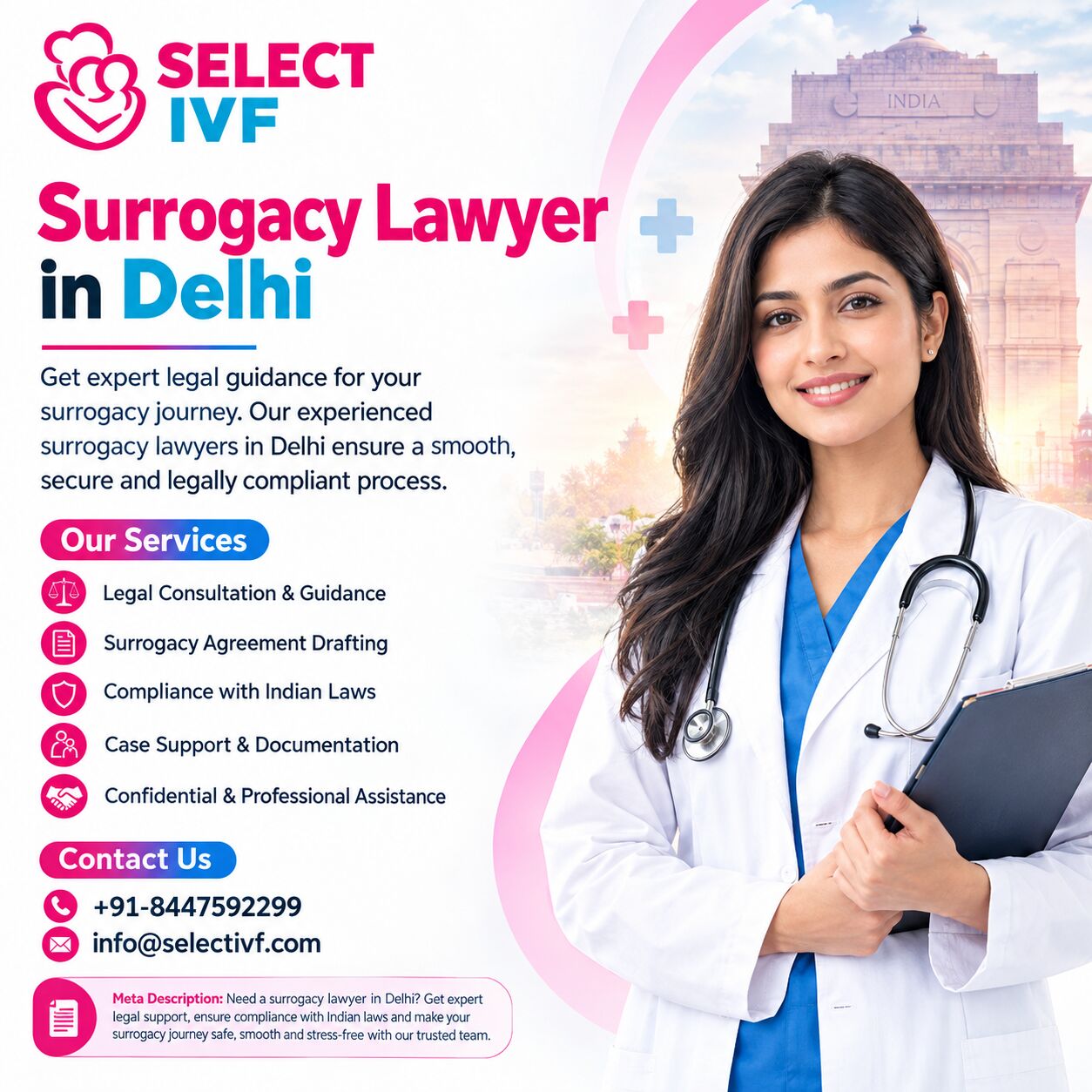 New Delhi, Health, Surrogacy Lawyer In Delhi