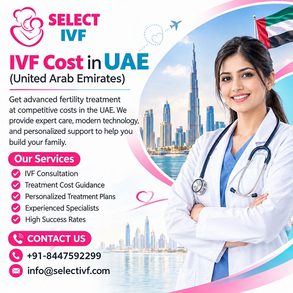 Dubai, Health, IVF Cost In UAE (United Arab Emirates)