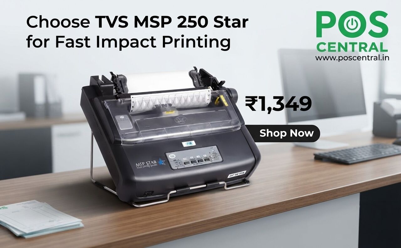 Noida, Computers, INR 1349,  TVS MSP 250 Star Printer For Bills, Invoices & Forms