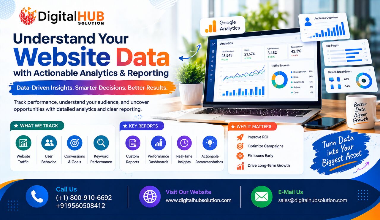 New York, Marketing, Understand Your Website Data With Actionable Analytics & Reporting