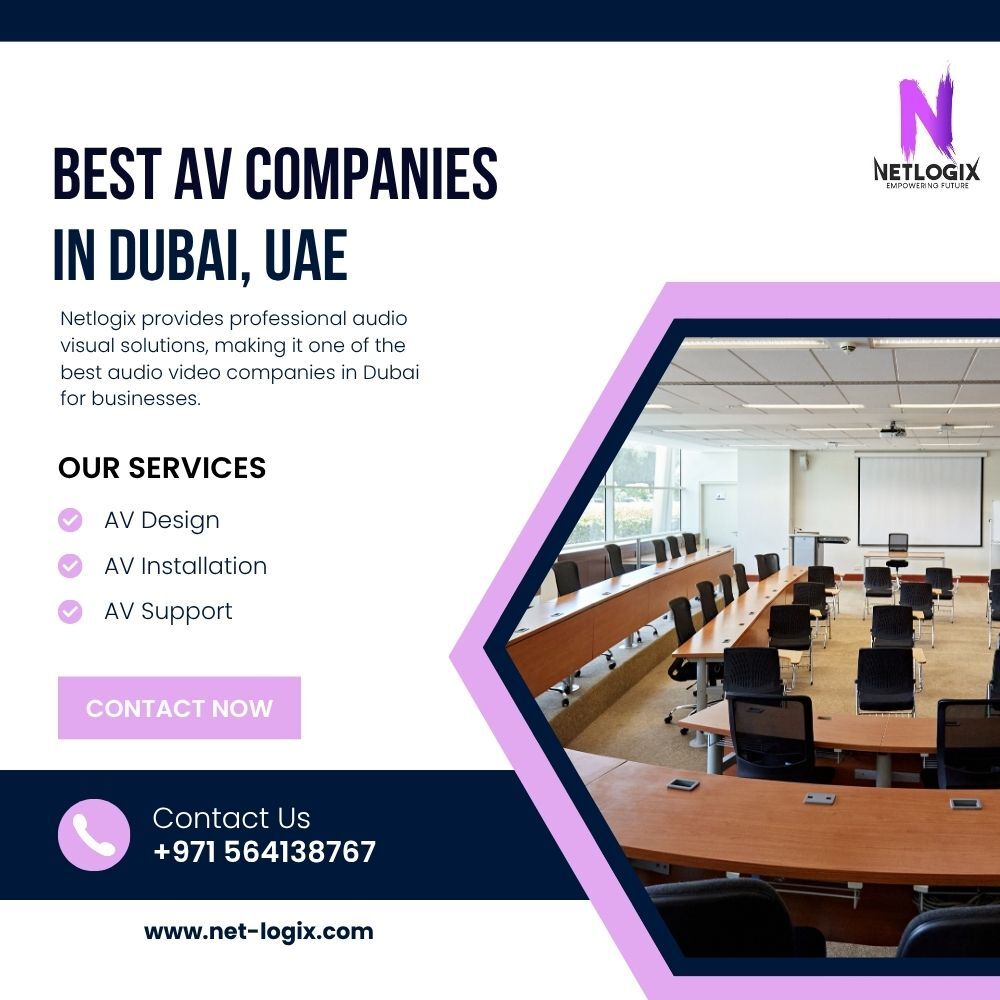 Dubai, Computer, Best AV Companies In Dubai For Professional AV Solutions