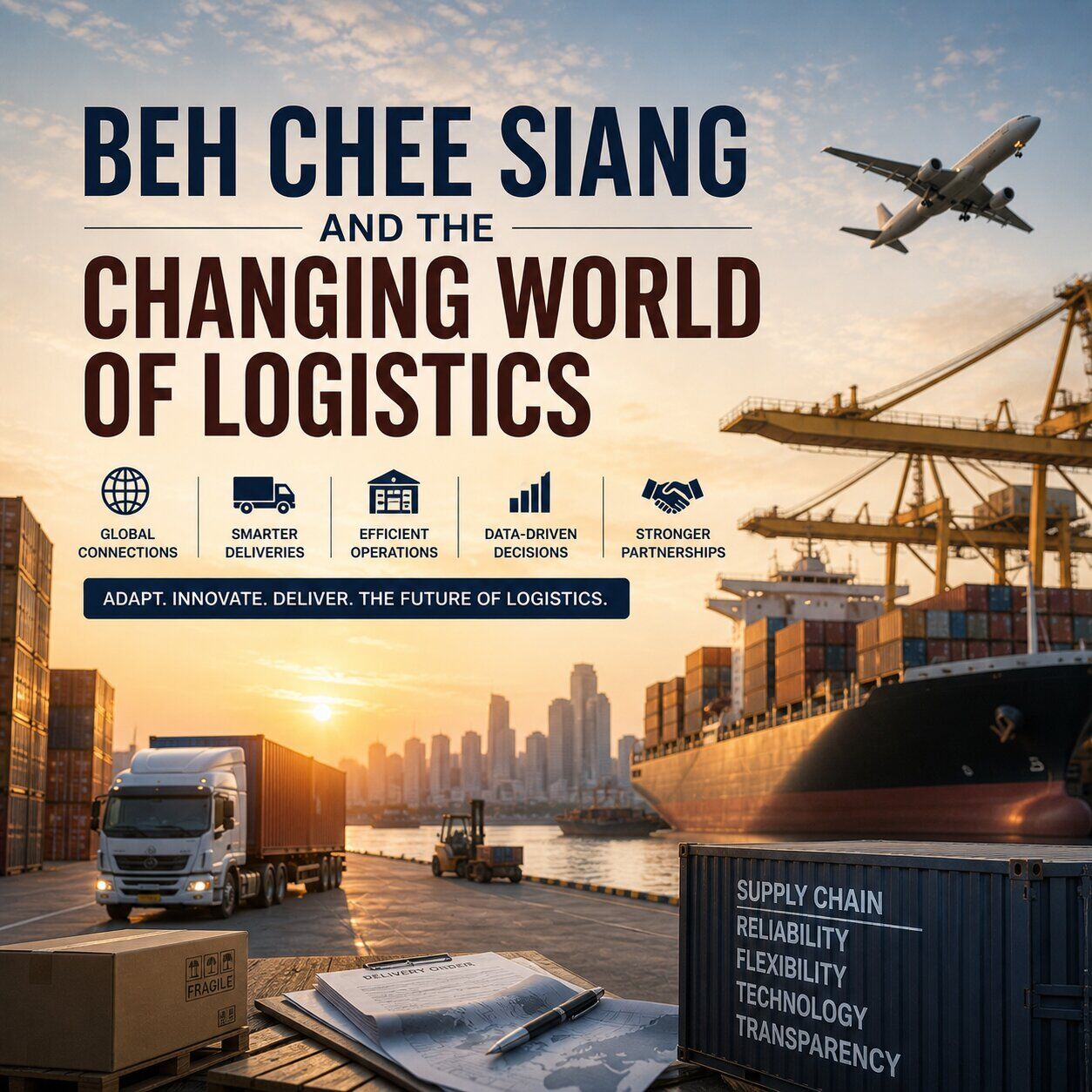 Singapore, General, Beh Chee Siang And The Changing World Of Logistics