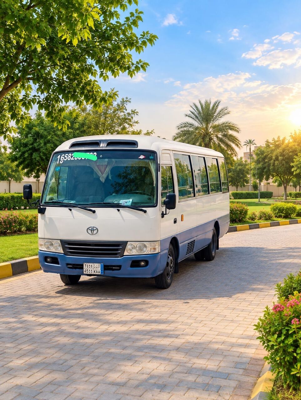 Riyadh, Pick Up & Drop Off, Coaster Pick & Drop Service Inside Riyadh And Out Side