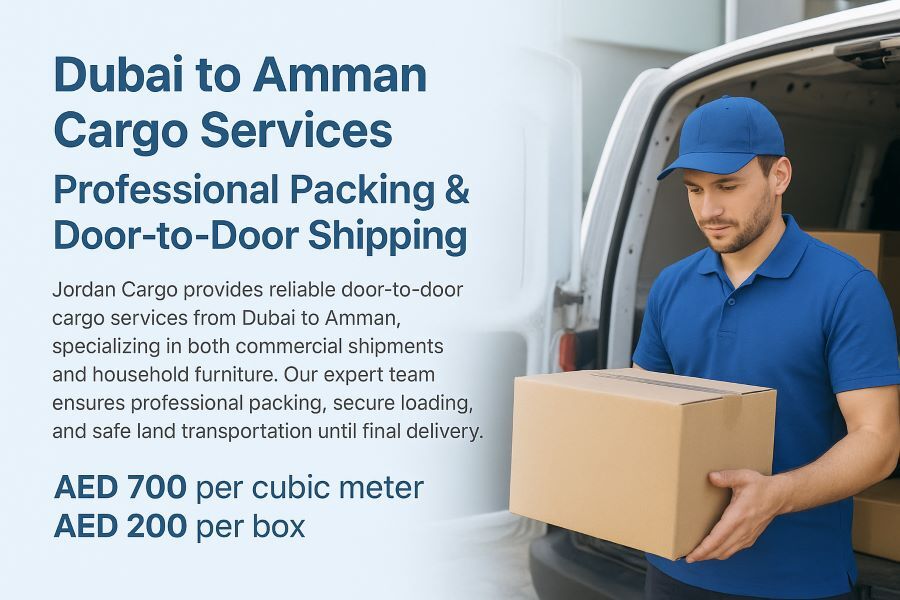 Dubai, Logistics, Land Cargo Services From UAE To Jordan