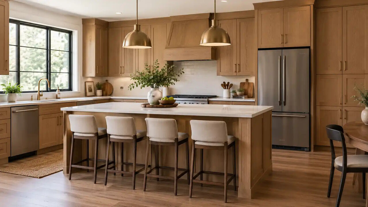 New York, Business, Elegant Wooden Kitchen Cabinet 2026 For Home Renovation