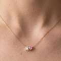 AUD 1900,  Toi Et Moi Necklace