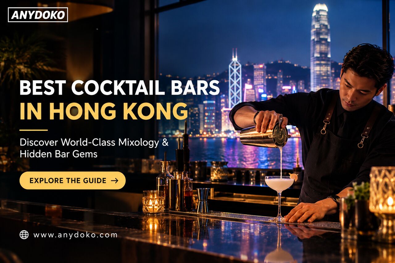 Hong Kong, Travel, Best Cocktail Bars In Hong Kong Sip Like A Local