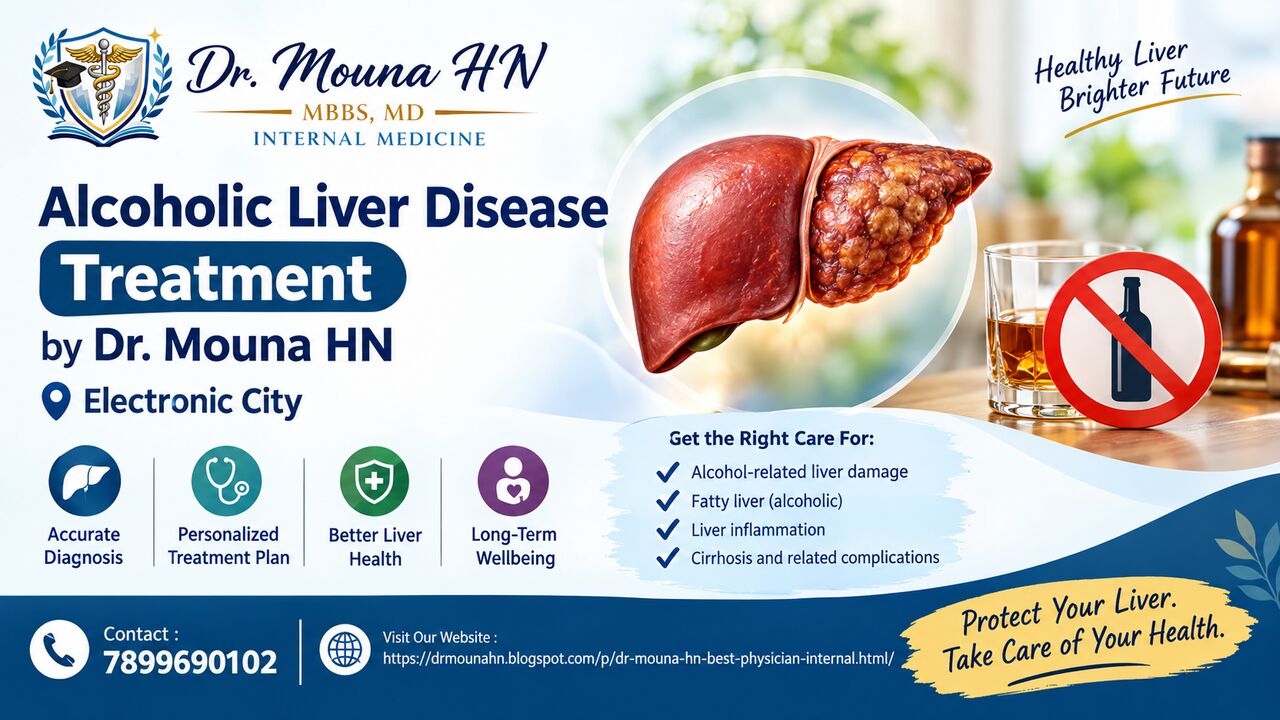 Bangalore, Health, Alcoholic Liver Disease Treatment &ndash; Dr. Mouna HN